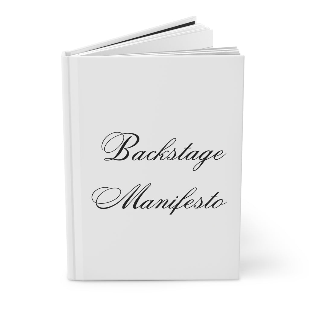 BACKSTAGE MANIFESTO- NO FRIENDS AT THE FASHION SHOW