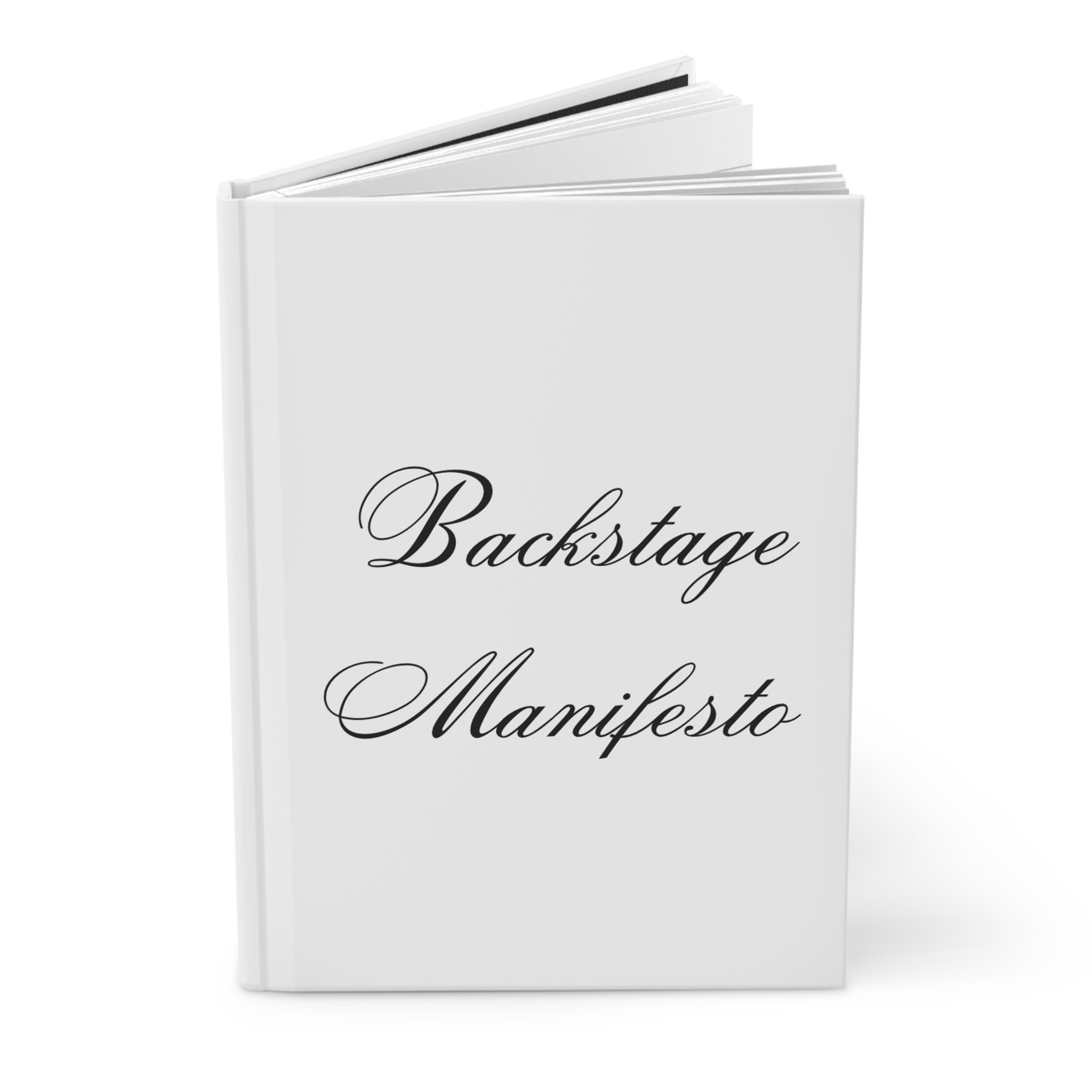 BACKSTAGE MANIFESTO- NO FRIENDS AT THE FASHION SHOW